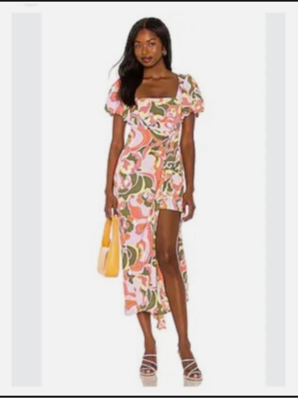 Show Me Your MuMu Danielle Dress Retro Blooms- NWT